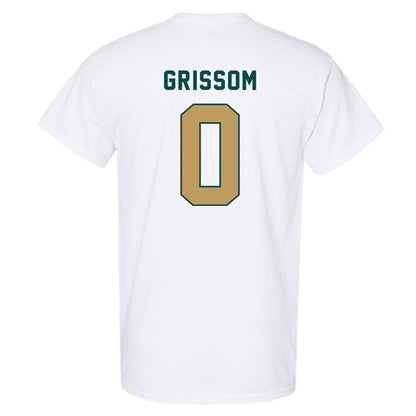 Husson - NCAA Men's Basketball : Jeremiah Grissom - T-Shirt-1