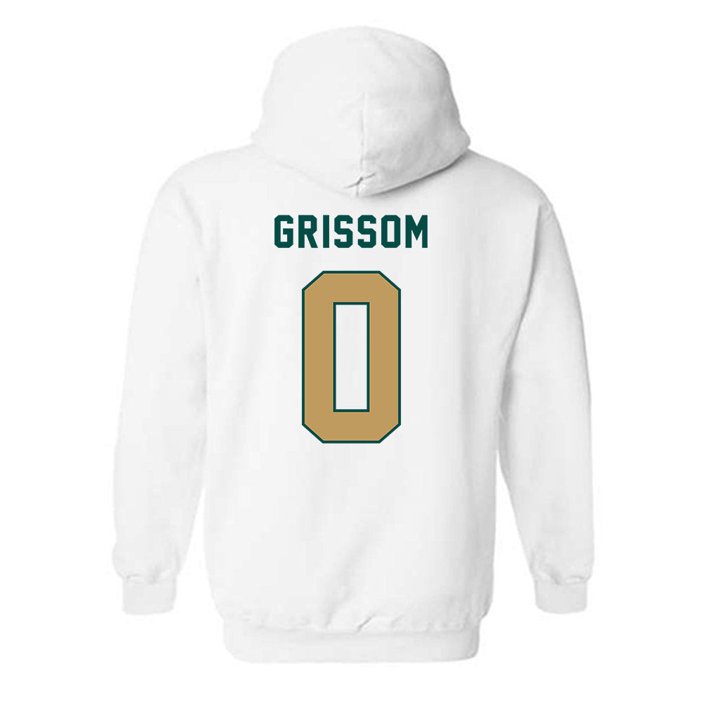 Husson - NCAA Men's Basketball : Jeremiah Grissom - Hooded Sweatshirt-1