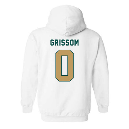 Husson - NCAA Men's Basketball : Jeremiah Grissom - Hooded Sweatshirt-1