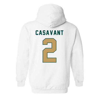 Husson - NCAA Softball : Allison Casavant - Hooded Sweatshirt-1