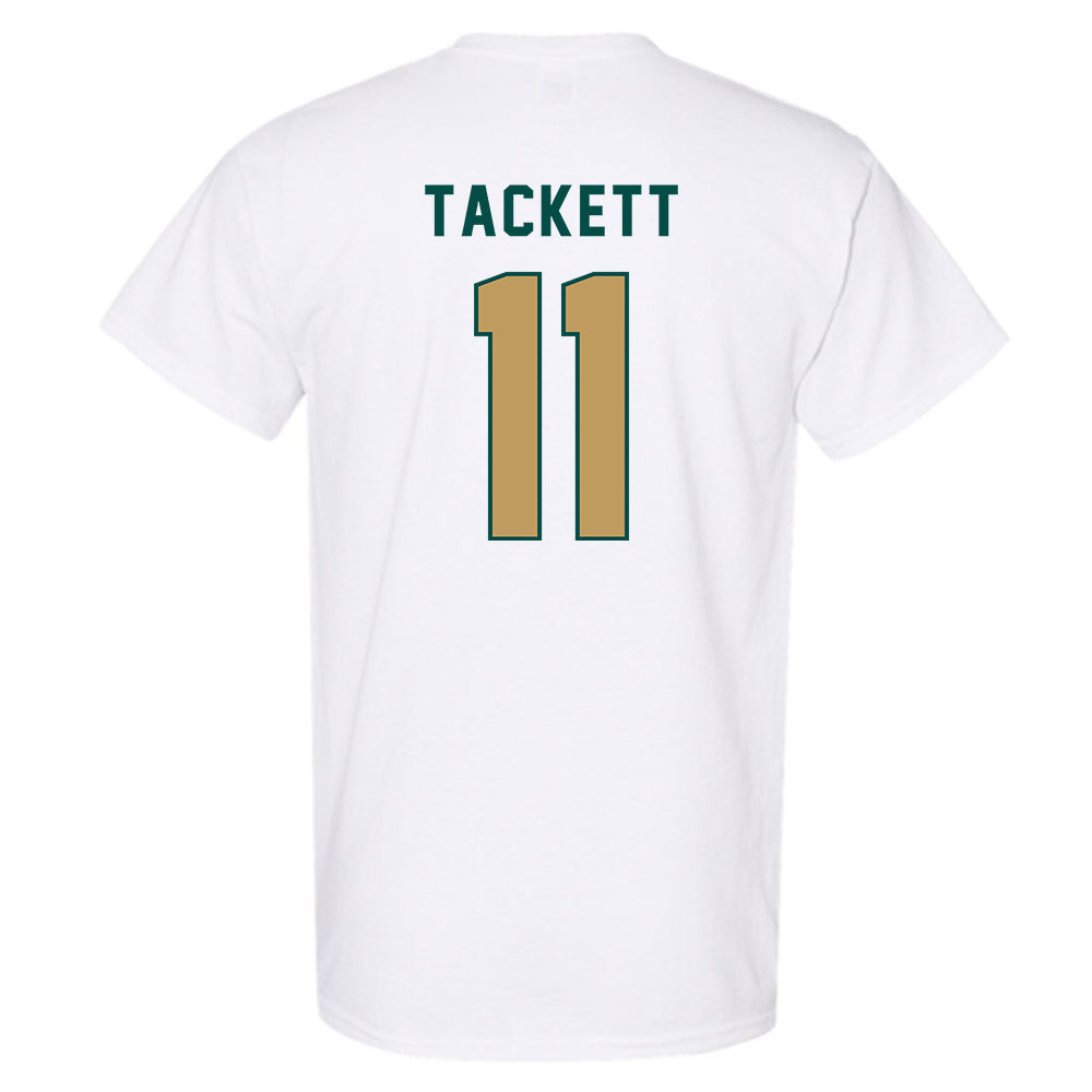 Husson - NCAA Men's Basketball : Bryce Tackett - T-Shirt-1