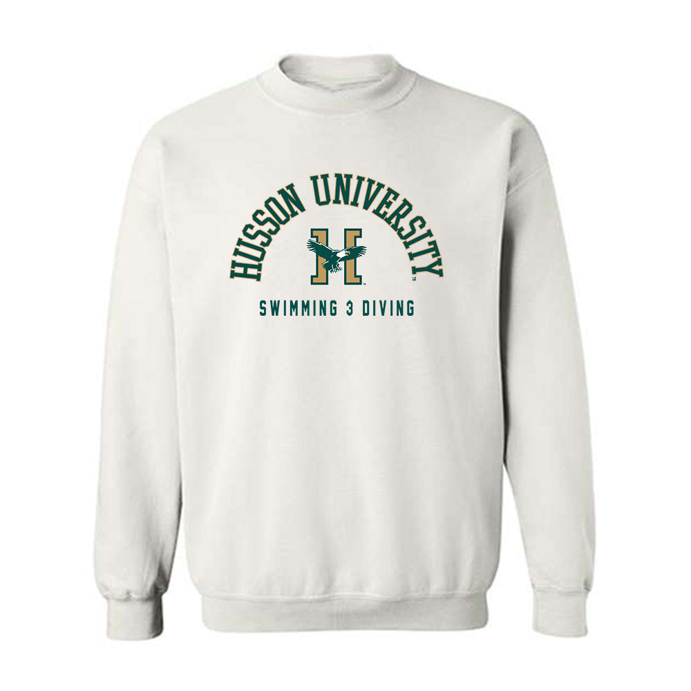 Husson - NCAA Women's Swimming & Diving : Logan Williams - Crewneck Sweatshirt-0