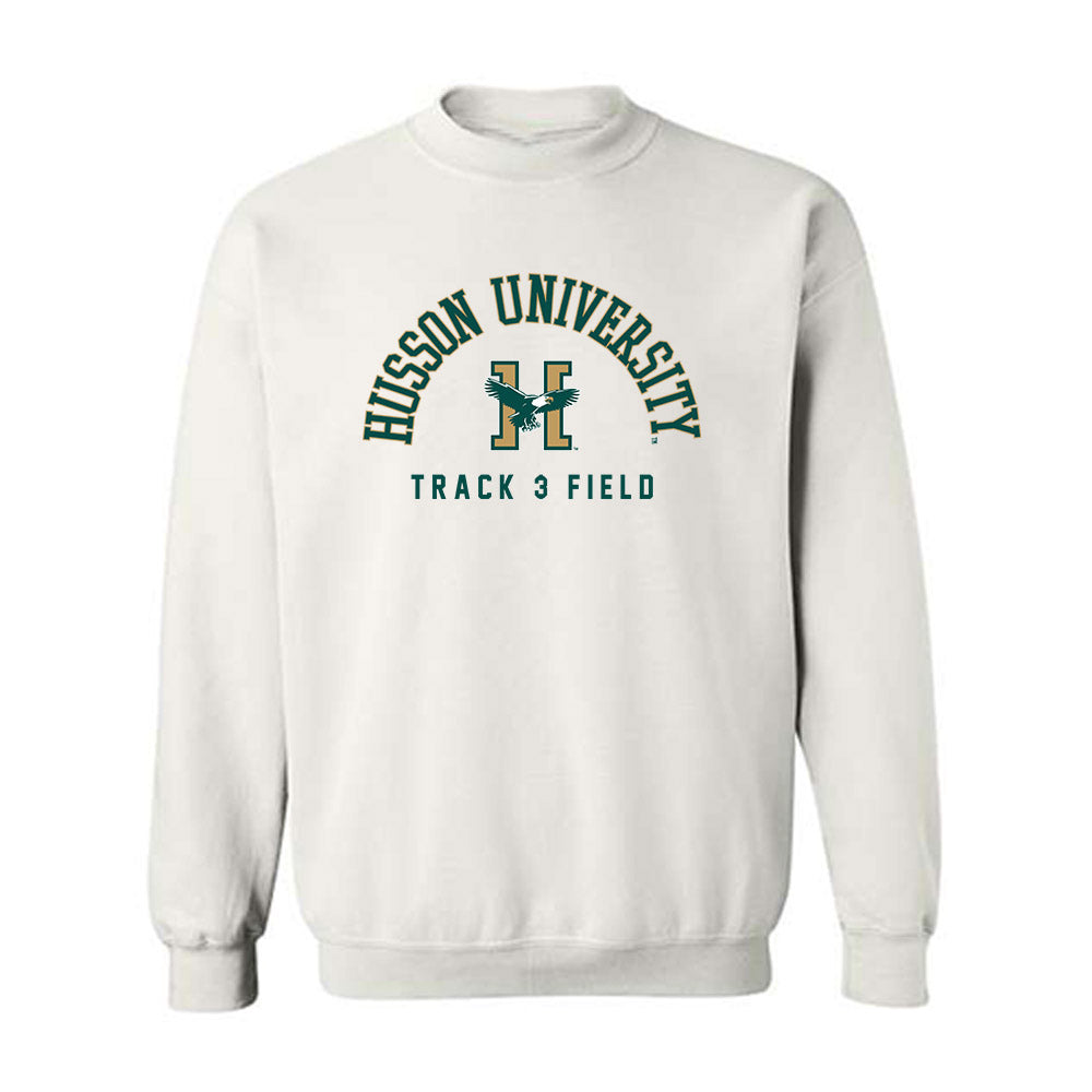 Husson - NCAA Men's Track & Field : Cohen Parker - Crewneck Sweatshirt-0