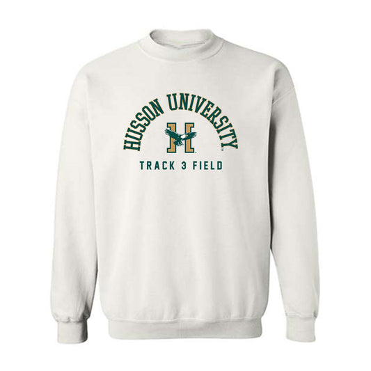 Husson - NCAA Men's Track & Field : Cohen Parker - Crewneck Sweatshirt-0