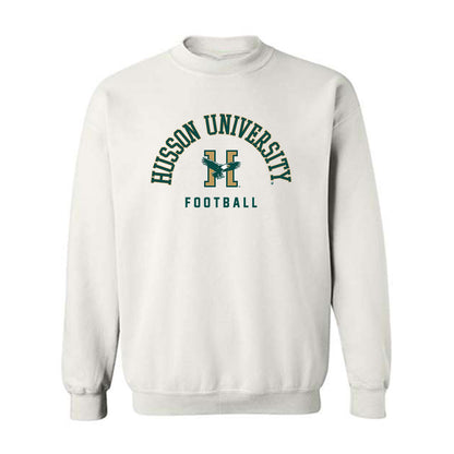 Husson - NCAA Football : brody vigue - Crewneck Sweatshirt-0