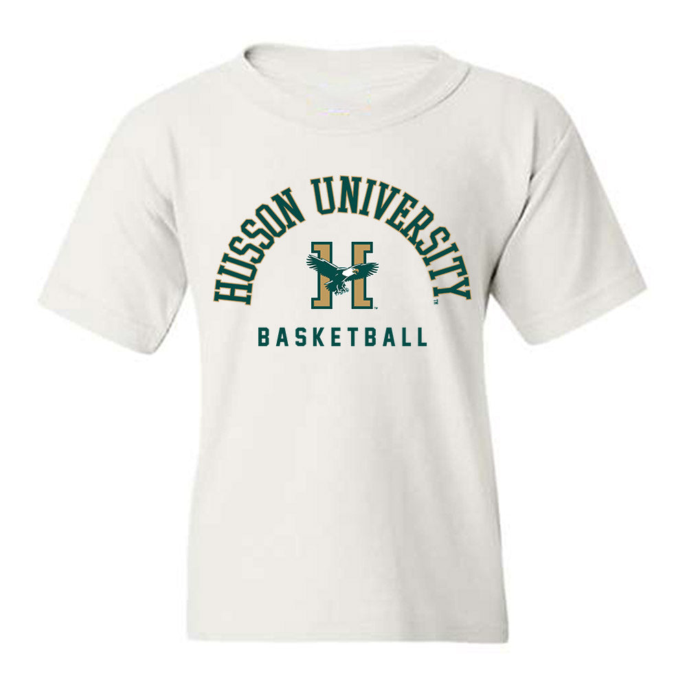 Husson - NCAA Men's Basketball : Bryce Tackett - Youth T-Shirt-0