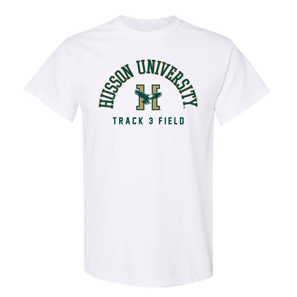 Husson - NCAA Men's Track & Field : Cohen Parker - T-Shirt-0
