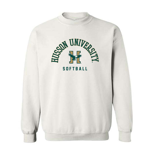 Husson - NCAA Softball : Allison Casavant - Crewneck Sweatshirt-0