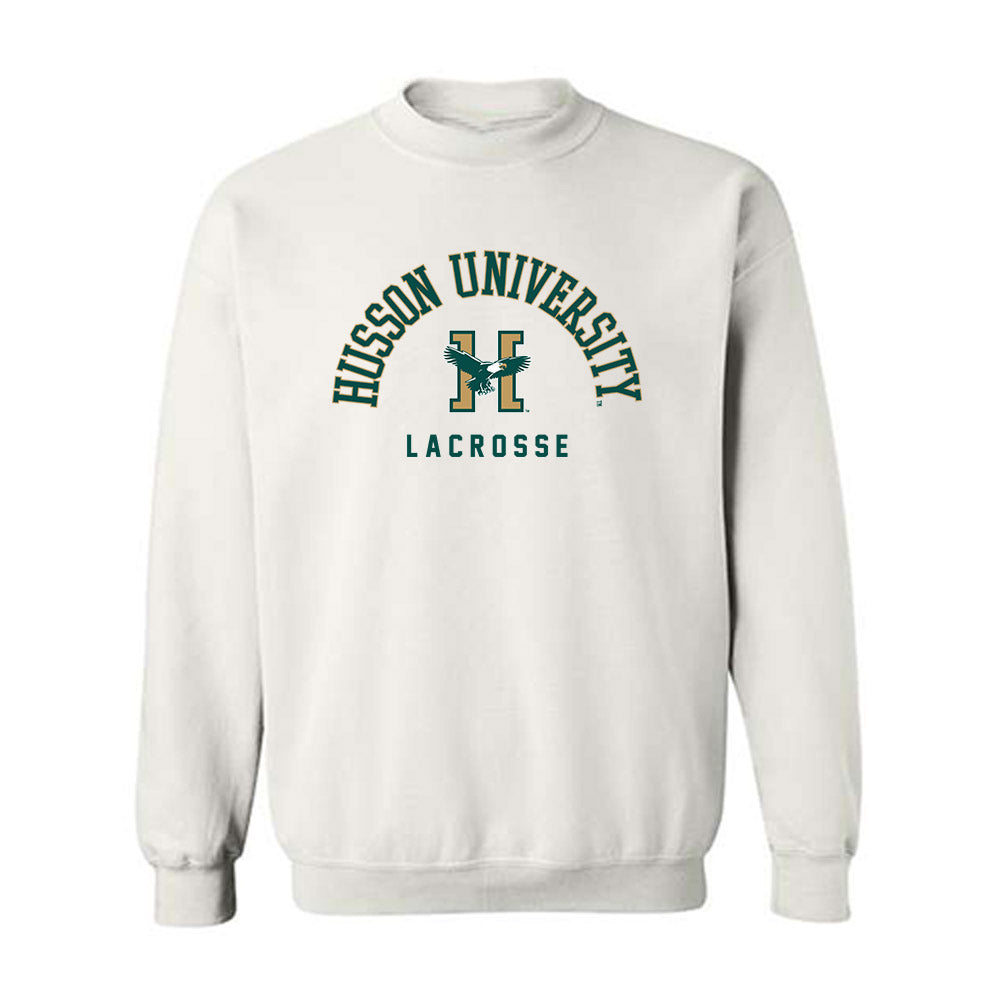 Husson - NCAA Men's Lacrosse : Jack Kaszubinski - Crewneck Sweatshirt-0