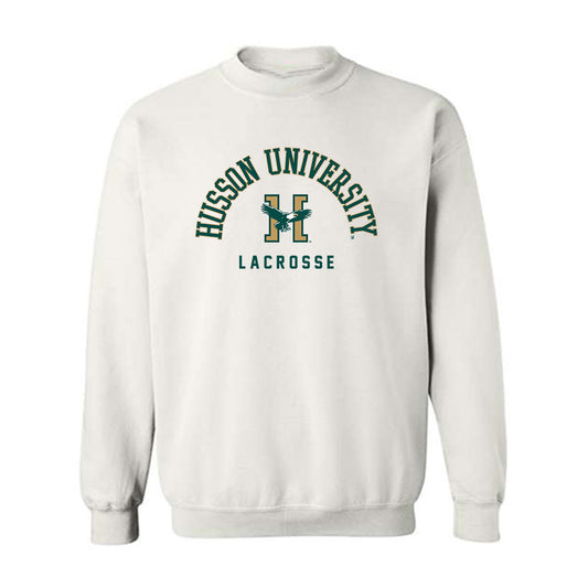 Husson - NCAA Men's Lacrosse : Jack Kaszubinski - Crewneck Sweatshirt-0
