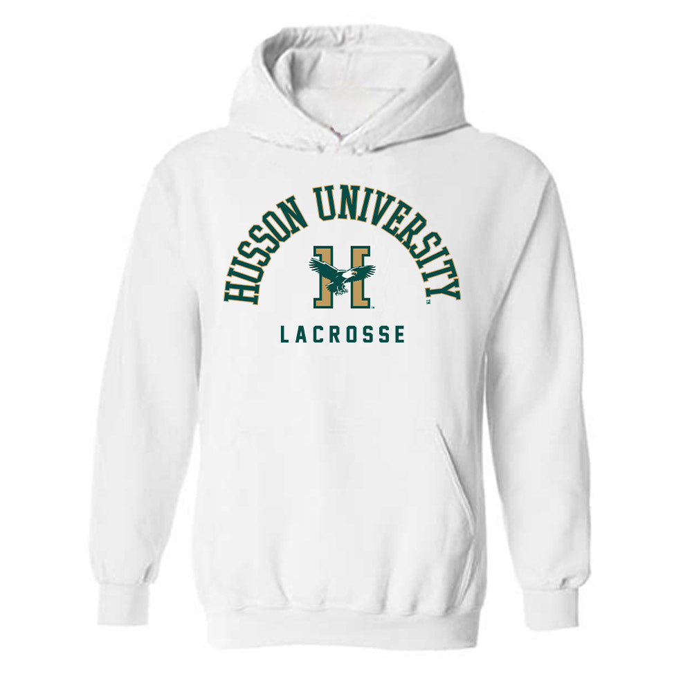 Husson - NCAA Men's Lacrosse : Jack Kaszubinski - Hooded Sweatshirt-0