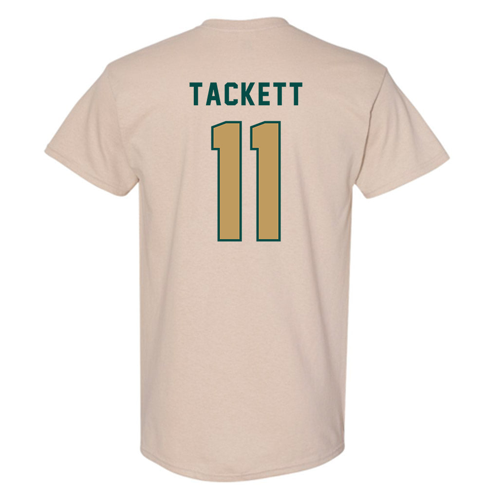Husson - NCAA Men's Basketball : Bryce Tackett - T-Shirt-1