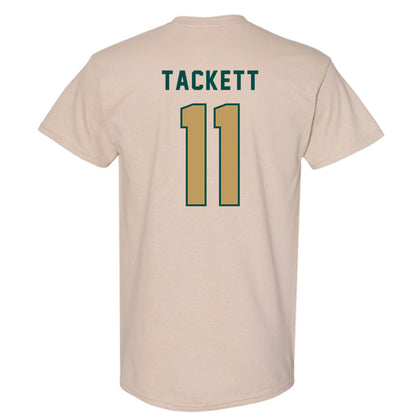 Husson - NCAA Men's Basketball : Bryce Tackett - T-Shirt-1