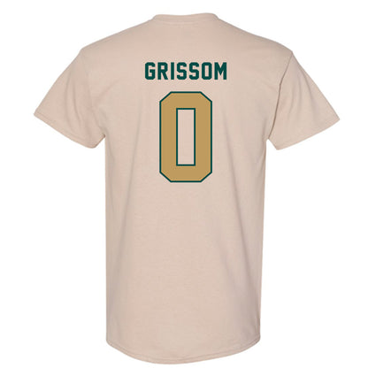Husson - NCAA Men's Basketball : Jeremiah Grissom - T-Shirt-1