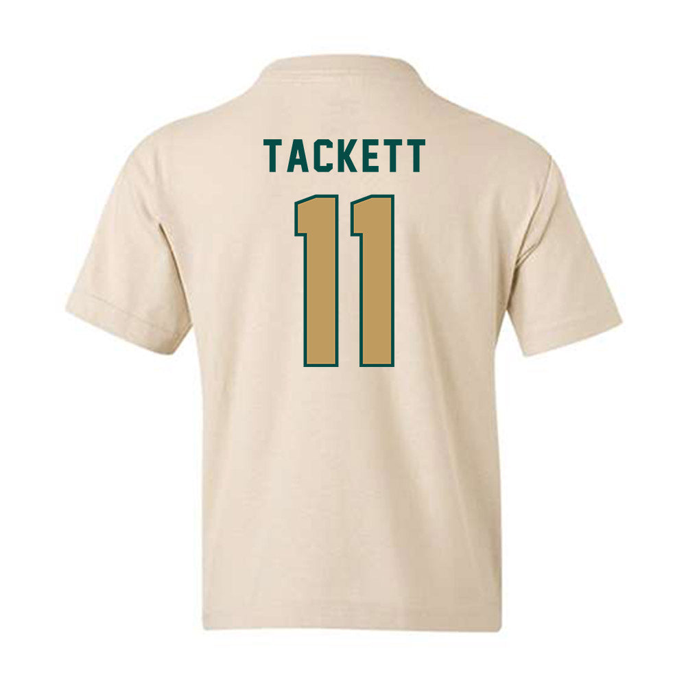 Husson - NCAA Men's Basketball : Bryce Tackett - Youth T-Shirt-1