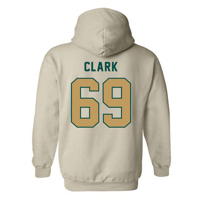 Husson - NCAA Football : Austin Clark - Hooded Sweatshirt-1