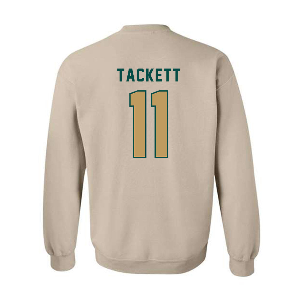 Husson - NCAA Men's Basketball : Bryce Tackett - Crewneck Sweatshirt-1
