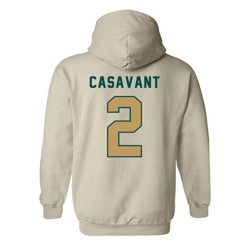 Husson - NCAA Softball : Allison Casavant - Hooded Sweatshirt-1