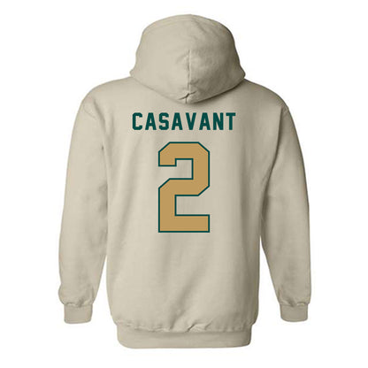 Husson - NCAA Softball : Allison Casavant - Hooded Sweatshirt-1
