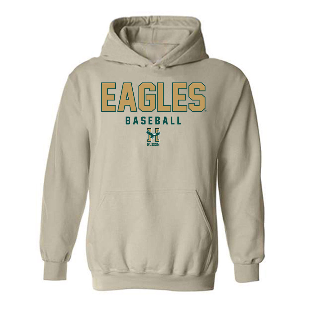 Husson - NCAA Baseball : Hunter Foard - Hooded Sweatshirt-0