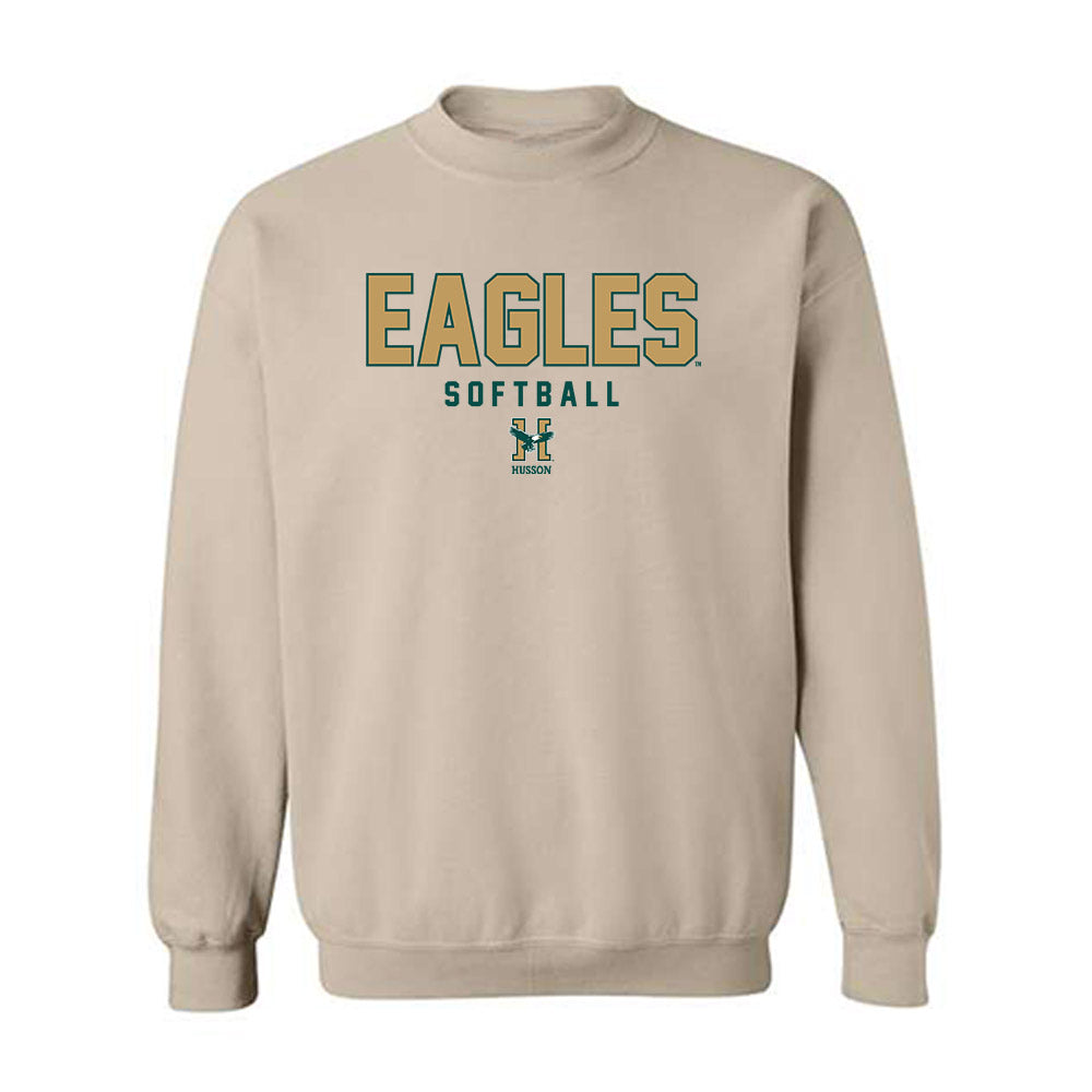 Husson - NCAA Softball : Allison Casavant - Crewneck Sweatshirt-0