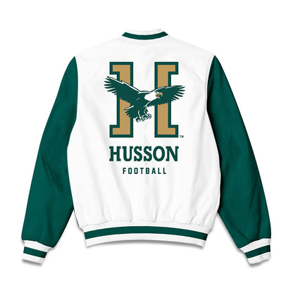 Husson - NCAA Football : Harold English - Bomber Jacket-1
