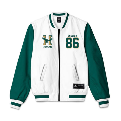 Husson - NCAA Football : Harold English - Bomber Jacket-0