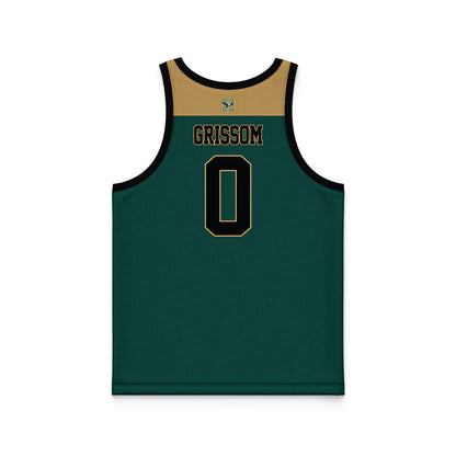 Husson - NCAA Men's Basketball : Jeremiah Grissom - Basketball Jersey-1