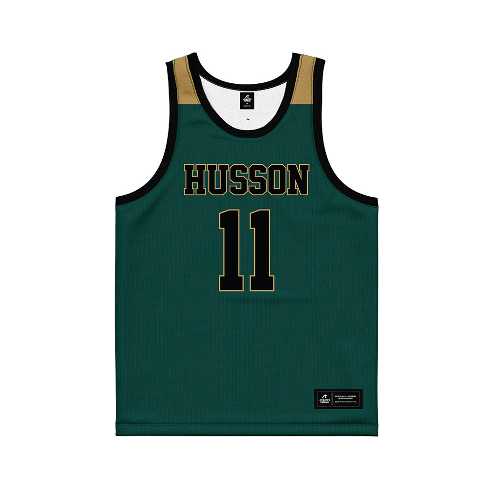 Husson - NCAA Men's Basketball : Bryce Tackett - Basketball Jersey-0