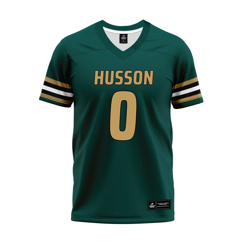 Husson - NCAA Men's Basketball : Jeremiah Grissom - Premium Football Jersey-0