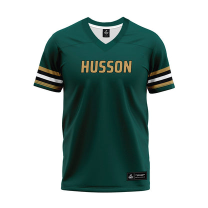 Husson - NCAA Women's Swimming & Diving : Logan Williams - Premium Football Jersey-0
