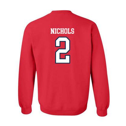 Saginaw Valley - NCAA Men's Basketball : Triston Nichols - Crewneck Sweatshirt-1