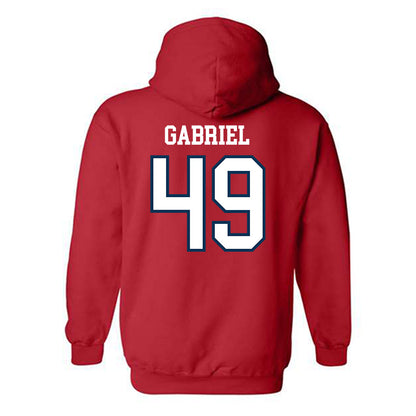 Saginaw Valley - NCAA Football : George Gabriel - Hooded Sweatshirt-1
