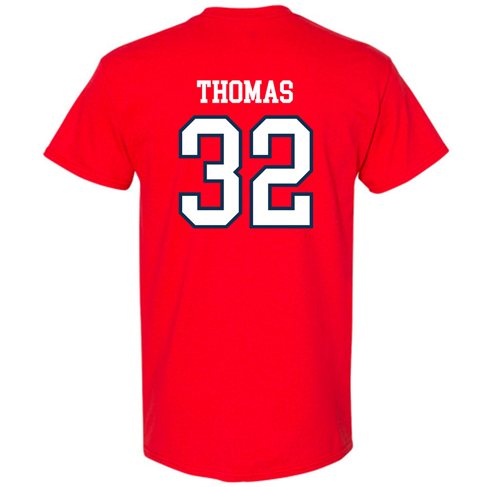 Saginaw Valley - NCAA Football : Jamil Thomas - T-Shirt-1