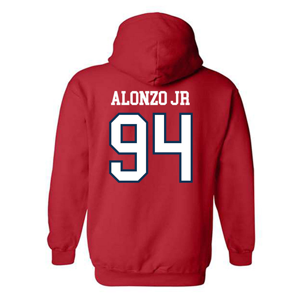 Saginaw Valley - NCAA Football : Timothy Alonzo Jr - Hooded Sweatshirt-1