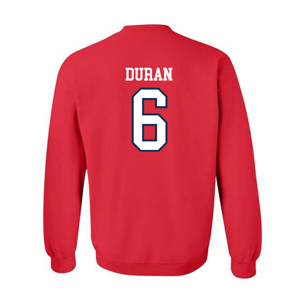 Saginaw Valley - NCAA Men's Basketball : Aidan Duran - Crewneck Sweatshirt-1