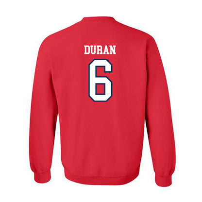 Saginaw Valley - NCAA Men's Basketball : Aidan Duran - Crewneck Sweatshirt-1