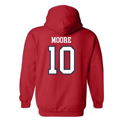 Saginaw Valley - NCAA Football : Jacob Moore - Hooded Sweatshirt-1