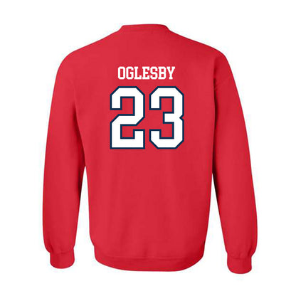 Saginaw Valley - NCAA Football : Jacobe Oglesby - Crewneck Sweatshirt-1