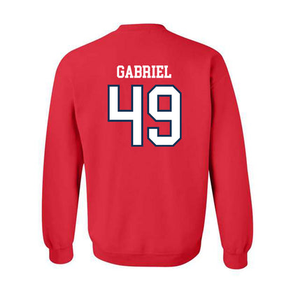 Saginaw Valley - NCAA Football : George Gabriel - Crewneck Sweatshirt-1