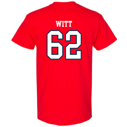 Saginaw Valley - NCAA Football : Trevor Witt - T-Shirt-1