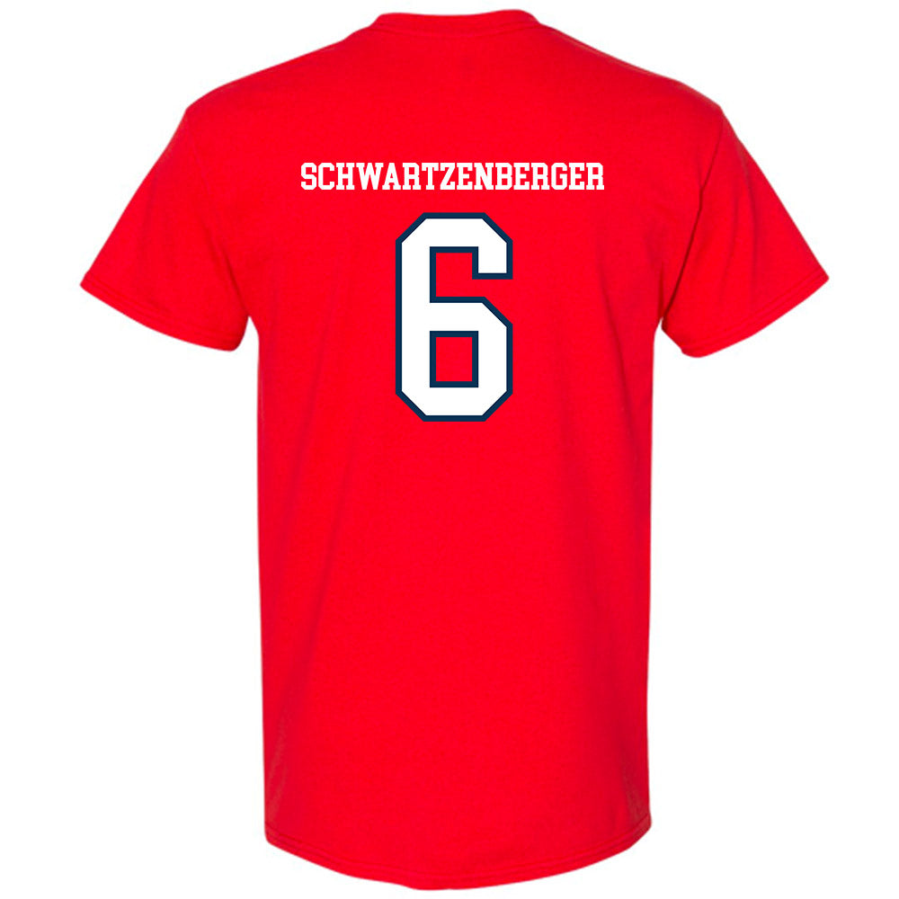 Saginaw Valley - NCAA Women's Soccer : Cali Schwartzenberger - T-Shirt-1