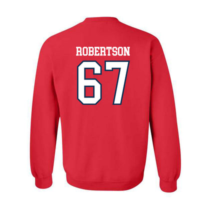 Saginaw Valley - NCAA Football : Paulie Robertson - Crewneck Sweatshirt-1