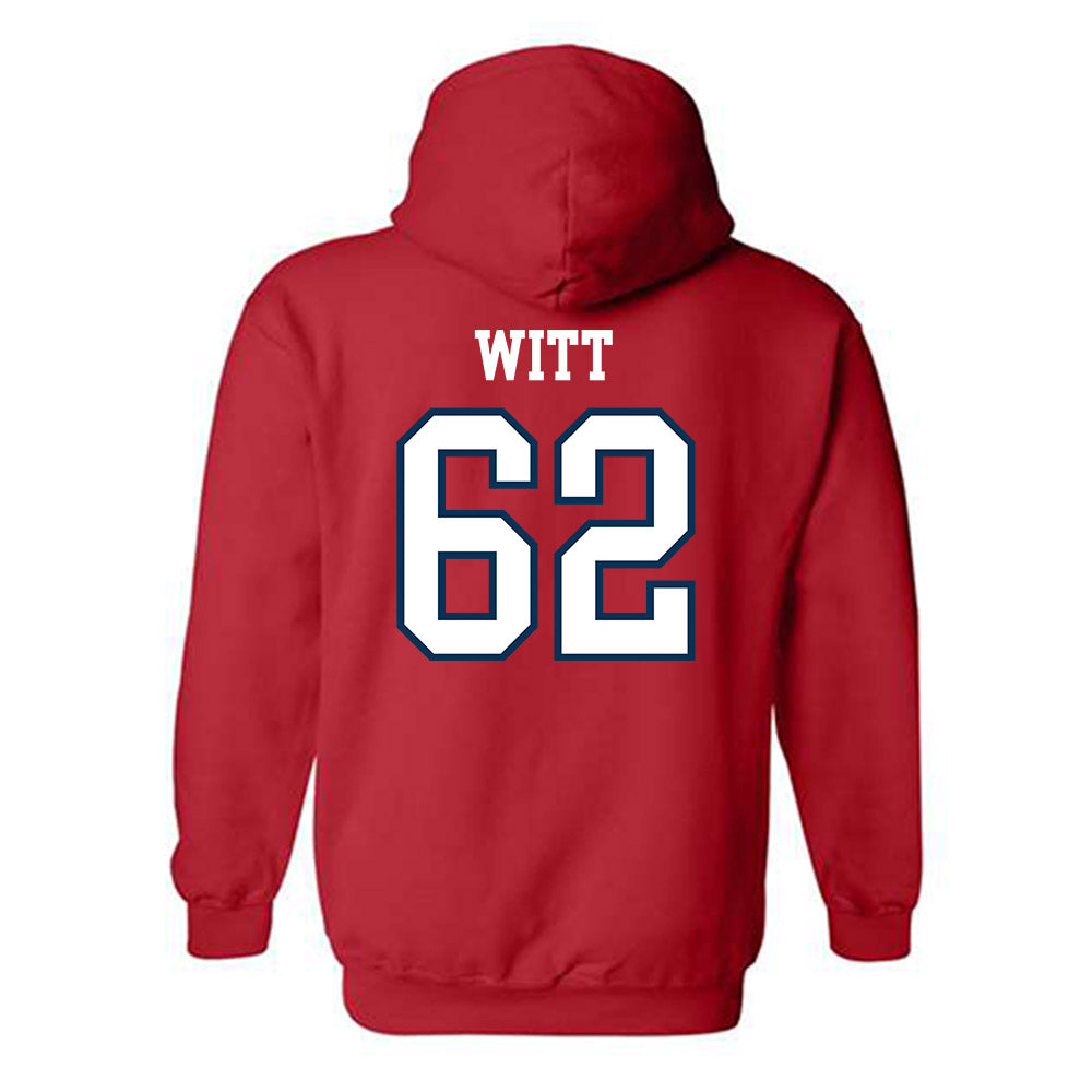 Saginaw Valley - NCAA Football : Trevor Witt - Hooded Sweatshirt-1