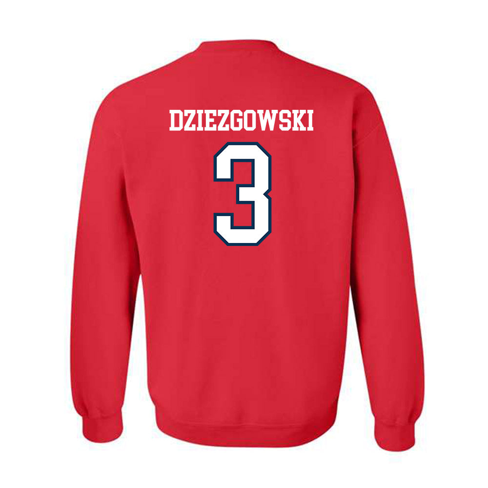 Saginaw Valley - NCAA Women's Basketball : Emma Dziezgowski - Crewneck Sweatshirt-1