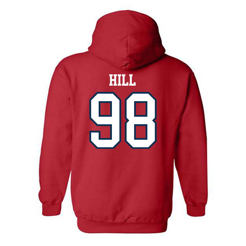 Saginaw Valley - NCAA Football : Allon Hill - Hooded Sweatshirt-1