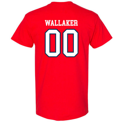 Saginaw Valley - NCAA Men's Basketball : cade wallaker - T-Shirt-1