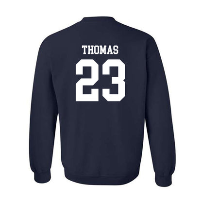 Saginaw Valley - NCAA Men's Basketball : Josh Thomas - Crewneck Sweatshirt-1