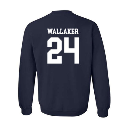 Saginaw Valley - NCAA Men's Basketball : cade wallaker - Crewneck Sweatshirt-1