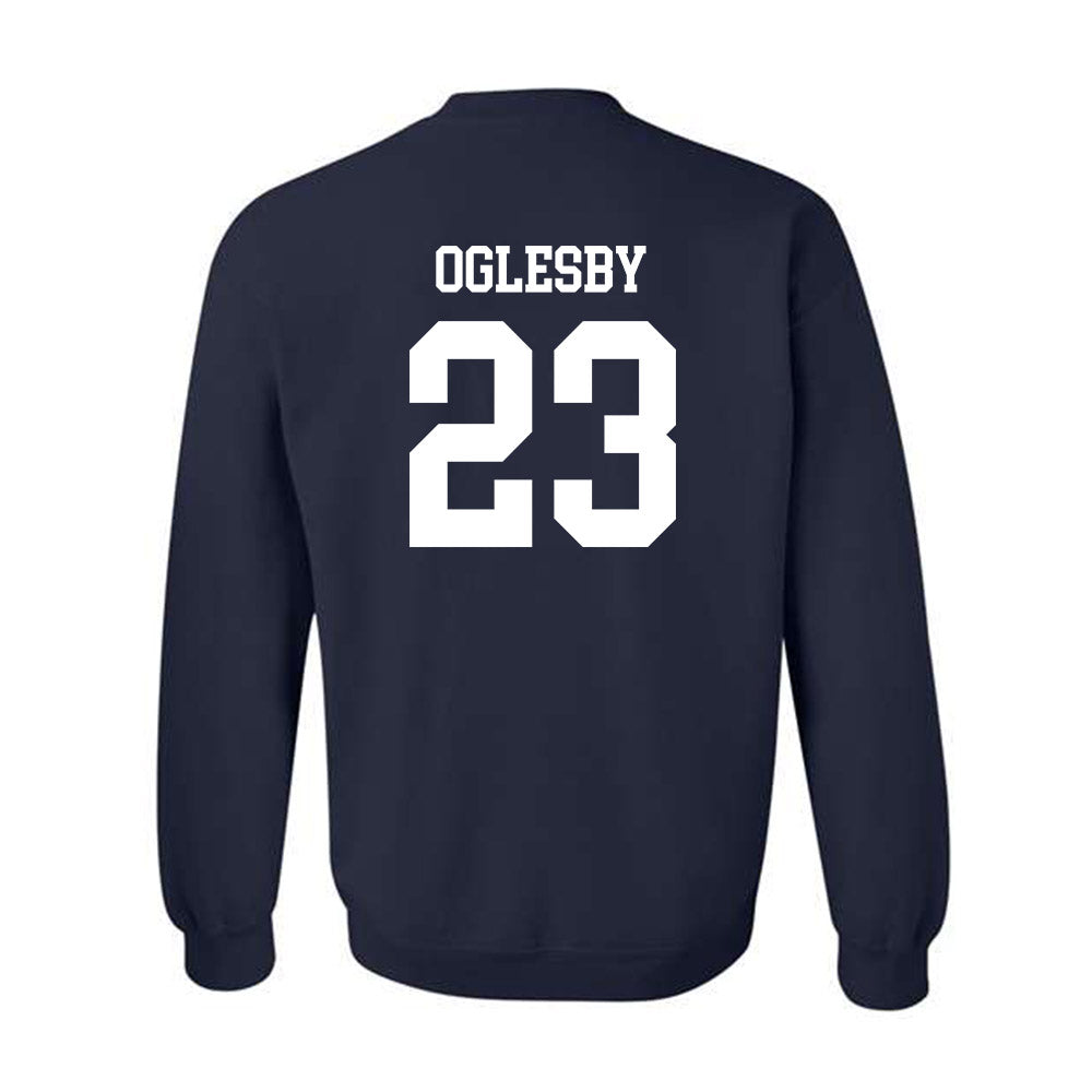 Saginaw Valley - NCAA Football : Jacobe Oglesby - Crewneck Sweatshirt-1